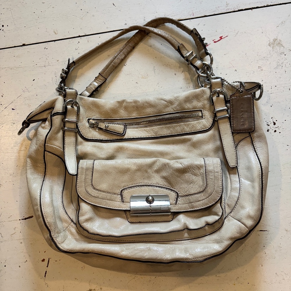Coach Kristin Laila Pinnacle leather bag